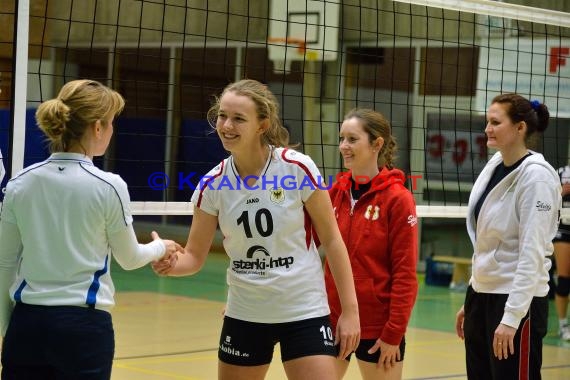 Volleyball Damen 3. Liga Süd SV Sinsheim gegen SG Bretzenheim 14.01.2017 (© Siegfried)